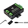Waveshare RS232/485 to WiFi And RJ45 Ethernet Converter Module with Poe Function, Industrial Grade Serial Server,Support Ethernet to WiFi,Serial Port to Ethernet, Modbus Gateway, MQTT Gateway