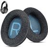 Wzsipod Fabric Comfort Cuscinetti Auricolari di Ricambio in Tessuto per Bose QuietComfort 25 / QC25 - Compatibili con QC35 QC35 II QC45 QC15 QC2 AE2 AE2i AE2w SoundLink & SoundTrue (S2 Style)