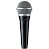 Shure PGA48 Microfono dinamico-Mic portatile per voce con modello di raccolta cardioide, interruttore on/off, connettore XLR a 3 pin, cavo XLR-a-xlr da 15 '