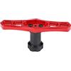Oumefar Strumento Chiave a Bussola per Dado Ruota da 17 Mm , M2 , M2 . 5 , M3 , M4 Croce Esagonale per Accessorio di Aggiornamento per Auto RC/Aeroplano