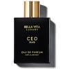 Bella Vita Luxury Bellavita Luxury CEO MAN Eau de Parfum | 100 ml (3.4 fl.oz.) | Perfume for Men | Mandarin, Lemon, Lavender, and Vetiver Notes | Long Lasting Men's Fragrance