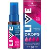 LIVE Schwarzkopf LIVE Colour Drops, Vegan, Semi-permanente, Tintura per capelli rosa, dura da 2 a 12 lavaggi rosa petalo 30 ml
