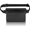 GZYULAN 1 Pezzi Marsupio Impermeabile,Borsa Impermeabile,Borsa Impermeabile Mare,Marsupio Impermeabile Uomo,per Nuoto,Rafting,Campeggio,Escursionismo,Pesca,Con Cinturino Regolabile,22*15.5cm(Grigio)
