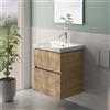 Villeroy & Boch Avento lavabo, mobile evineo ineo5 evo La: 58 cm, 2 scomparti estraibili, con maniglia incassata,, 415860R1+BE0723OA, Avento [Mobili da Bagno > Mobili con Lavabo Integrato]
