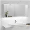 neoro n50 shelf specchio illuminato La: 140 cm, BN0840WM, n50 [Specchi > Specchi]