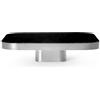 CLASSICON tavolino BOW 1 - BOW1-BURNISHED-BRASS-BLACK-GLASS