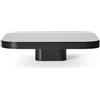 CLASSICON tavolino BOW 1 - BOW1-BLACKBASE-MIRROR-GLASS