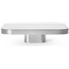 CLASSICON tavolino BOW 1 - BOW1-BURNISHED-BRASS-MIRROR-GLASS