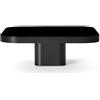 CLASSICON tavolino BOW 2 - BOW2-BLACKBASE-BLACK-GLASS