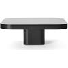 CLASSICON tavolino BOW 2 - BOW2-BLACKBASE-MIRROR-GLASS