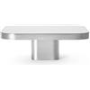 CLASSICON tavolino BOW 2 - BOW2-BURNISHED-BRASS-MIRROR-GLASS