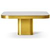 CLASSICON tavolino BOW 3 - BOW3-BRASS-MIRROR-GLASS