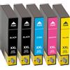 TonerPartner Confezione multipla compatibile con Epson 503XL include 5 cartucce d'inchiostro