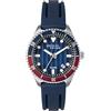Breil, Collezione Overhand, Orologio da Uomo Ispirato all'Ambiente Marino con Cinturino in Silicone, Resistente All'Acqua fino a 10 atm, Cassa 39 mm, Vetro Minerale, Chiusura ad Ardiglione