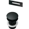 Arcdesign Selection Piletta click clack e troppopieno nero