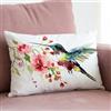 Americanflat Cuscini decorativi per la casa in poliestere di alta qualità, eleganti per divani, camere da letto e sedie, 35,5 x 25,4 cm, colore bianco