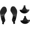 lyrlody Paddle per Controller di Gioco, Paddle in Metallo per Controller Edge, 4 Pulsanti Sostitutivi in acciaio Inossidabile con Design Intercambiabile, per Wireless 5 (BLACK)