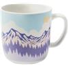 Droemer Knaur* Green Valley Mug 'Mountain Hug': Cozy Mugs 1 | Kaffeebecher (350 ml) aus Porzellan mit Green-Valley-Bergsilhouette für gemütliche Lesestunden - by Lilly Lucas