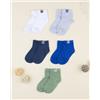 Prénatal Pack 5 calze corte bimbo multicolor