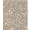 Rasch Tapete Deco Style 542660 - Carta da parati in tessuto non tessuto con motivo a foglie, colore: Marrone