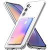 Ringke Fusion Card Compatibile con Cover Samsung Galaxy A54 5G, Custodia Trasparente con Porta Carte, Sottile Antigraffio Rigida Antiurto Paraurti - Clear