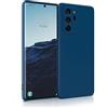 MyGadget Cover per Samsung Galaxy Note 20 Ultra - Custodia Protettiva in Silicone Morbido - Case TPU Flessibile - Ultra Protezione Antiurto & Antiscivolo Blu scuro