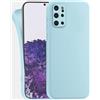 MyGadget Cover per Samsung Galaxy S20 Plus - Custodia Protettiva in Silicone Morbido - Case TPU Flessibile - Ultra Protezione Antiurto & Antiscivolo Azzurro