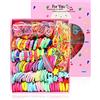 Qufiiry 830 Pezzi Elastici Capelli Bambina, per Ragazze, Mini Fermagli. Set di Accessori Regalo per Coda di Cavallo, Colore Casuale