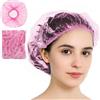 Admygo 100 Pezzi, Charlotte Capelli Cuffia Doccia Donna Cuffia Doccia Impermeabile Essenziale per la Casa Hotel e Viaggi - Rosa