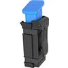 OMITAC Portariviste ambidestro universale per riviste da 9 mm 10 mm .40 .45 a pila singola e doppia, custodia singola per Glock 9 mm 1911 S&W Sig Sauer Beretta CZ Taurus Colt H & K Ruger e altri