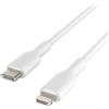 Belkin Cavo da USB-C a Lightning (Cavo di ricarica rapida per iPhone 14 o versioni precedenti), Boost Charge Cavo USB-C per iPhone certificato MFi (bianco 1 m)