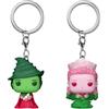 Funko POP! Keychain: Wicked - Glinda & Elphaba - 2 Pack - Figura in vinile da collezione - Idea regalo - Prodotto ufficiale - Giocattoli per bambini e adulti - Modello di figura per collezionisti