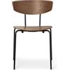 Ferm Living - Sedia impilabile Herman - Legno naturale - Acciaio termolaccato - Designer Herman Studio