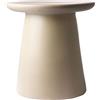 HK LIVING - Tavolino d'appoggio Earthenware - Beige - Gres smaltato