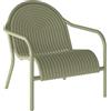 Tom Dixon - Poltrona impilabile Groove - Verde - Alluminio - Designer Tom Dixon