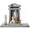 Willow Tree Nativity Deluxe: Starter Figure Plus Crèche, set da 7 pezzi