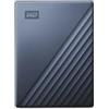 Western Digital Hard disk esterno Western Digital WDBFTM0040BBL-WESN disco rigido 4 TB USB tipo-C 3.2 Gen 1 (3.1 1) Nero, Blu [WDBFTM0040BBL-WESN]
