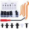 Kit 415 Clip Fissaggio Paraurti Auto - Rivetti Plastica Per Pannelli E