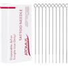 ATOMUS 50pcs Disposable Tattoo Needles Mixed 3RL 5RL 7RL 9RL 3RS 5RS 7RS 9RS 5M1 7M1 Sterilized tattoo shader liner needles Set Stainless Steel