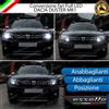 ELM CONVERSIONE FARI FULL LED DACIA DUSTER MK1 6000K XENON LED CANBUS BIANCO 16200LM