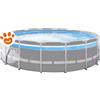 Intex Piscina Rotonda Prisma Clearview Premium (Ø488x122cm) Art. 26730 - Prism Clearview Premium (Ø488x122cm)