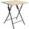 5 five simply smart 5five - tavolo pieghevole a 2 posti effetto legno