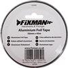 Fixman, Nastro adesivo in alluminio, 50 mm x 45 m, Grigio (argento)