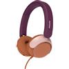 Philips Cuffie Philips Cablato a padiglione per Musica e Chiamate Arancione Viola Rosa [TAK2000MP00]
