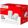 Mercusys Powerline Kit Mercusys MP300 KIT 2pz. AV600 HomePlug AV2