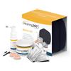 Hearing360 kit per pulizia apparecchi acustici con spray detergente, capsule deumidificanti, salviette disinfettanti, bicchiere e spazzolino per asciugatura e pulizia degli apparecchi