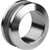 SOTECH 1 coppia Maniglie per porte scorrevoli EMINA (aperta) Ø 58 mm in acciaio inox spazzolato per porte in vetro