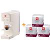 illy Caffe' Macchina da Caffe' a Capsule Iperespresso Y3.3 Bianco + 54 Capsule INTENSO