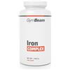 GymBeam Ferro Integratore - Iron Complex Con Zinco, Vitamina C e B9 - Supporta Produzione Globuli Rossi, Funzioni Cognitive e Metabolismo Energetico - Per Capelli, Pelle e Unghie Sane (240 cps)