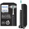 Philips Sonicare 3100 spazzolino elettrico sonico, sensore di pressione e timer, custodia da viaggio, colore nero, HX3673/14, Sonicare 3100, Nero